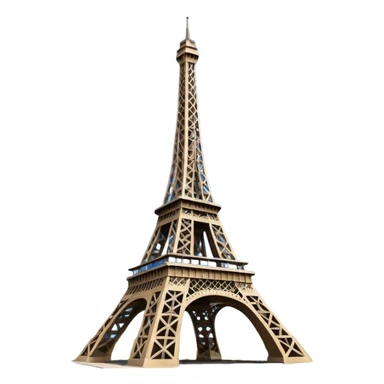 Eiffel Tower with a blue sky sticker