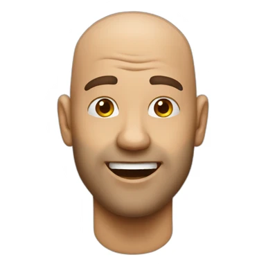 Dude-drunk-bald-dancing sticker