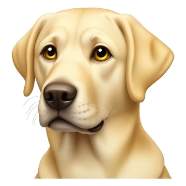 yellow lab dog sticker