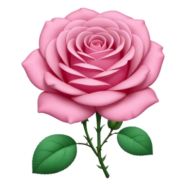 A 3D cartoon rose-pink women’s top with short sleeves, soft fabric texture, gentle lighting, isolated on plain background.negative: rose flower. sticker