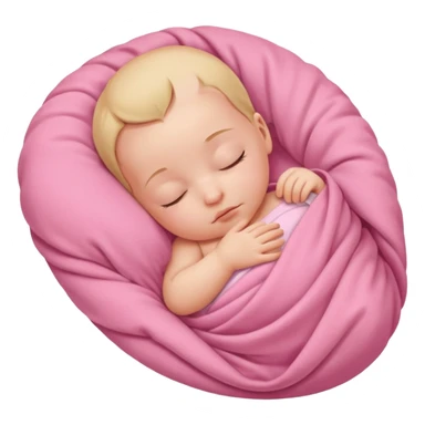 only new born baby gỉrl sticker