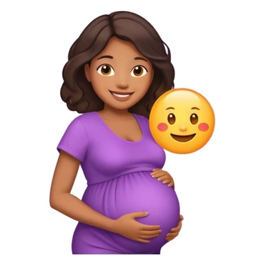 Pregnant women of color sticker