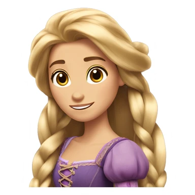 Rapunzel Tangled sticker