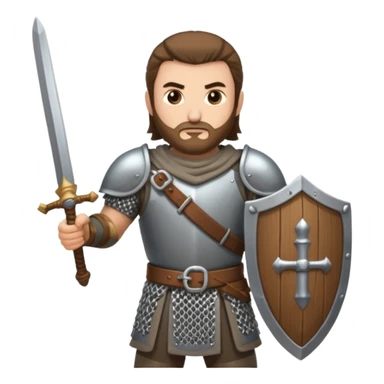 kalkan savaşçı sticker