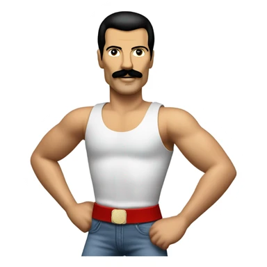 Freddie Mercury  macho sticker
