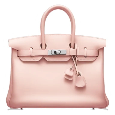 light pink hermes birkin bag  sticker