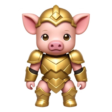 Minecraft baby Piglin sticker