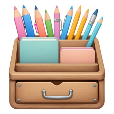 aesthetic school supplies cottage core (earthy) sticker