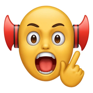 Someone screaming as loud as they can sticker
