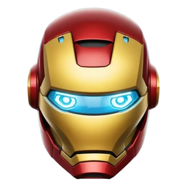 The HUD inside Ironman's helmet sticker