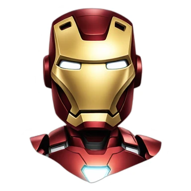 iron man happy sticker
