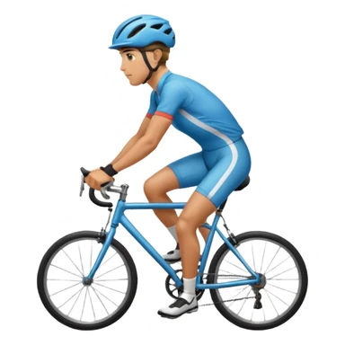 cyclist sticker