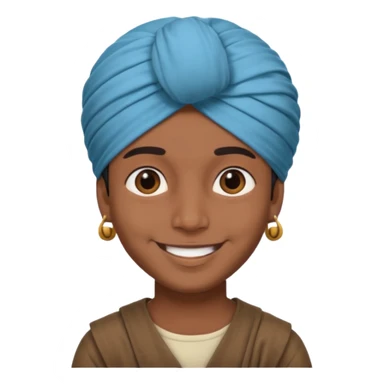 indian turban  boy sticker