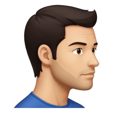 padre de perfil sticker