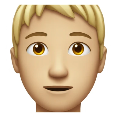 Face with tear  sticker