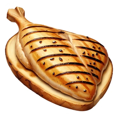 one Grilled Chicken breast sticker