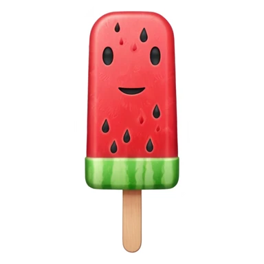 watermelon popsicle sticker