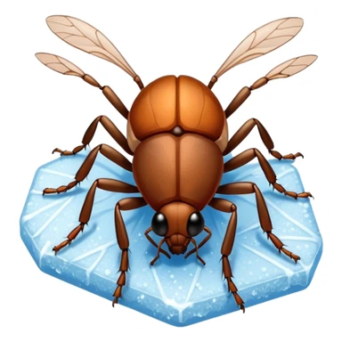 Bug on sugar sticker
