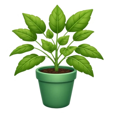 gardening plant sticker