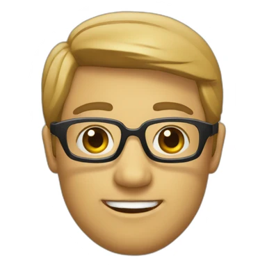 Filósofo con lentes sticker