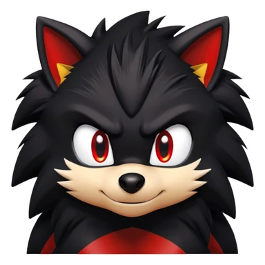 Shadow the hedgehog sticker