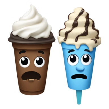 Ben and jerrys eis sticker