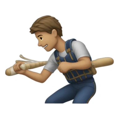 catching a person with a lazo sticker