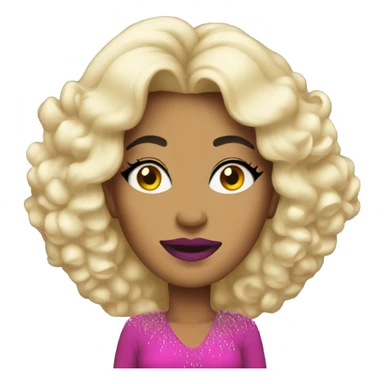 A drag queen sticker