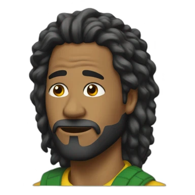 disappointing reggae man sticker