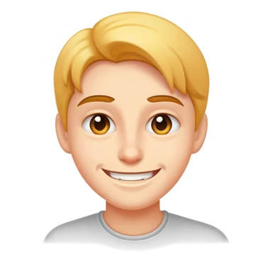 Devious smile sticker