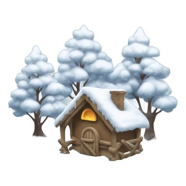 Winter wonderland sticker