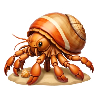 Hermit Crab sticker
