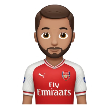 Me in an FC Arsenal London football kit  sticker