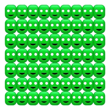 y3k emojis, that are technology based. im making an aesthetic for exe, gpt, error, silver, hints of green. think, the matrix & beyonce rennesance sticker