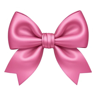 Pink Bow hair accessories  sticker