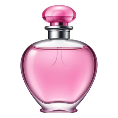 Pink perfume sticker