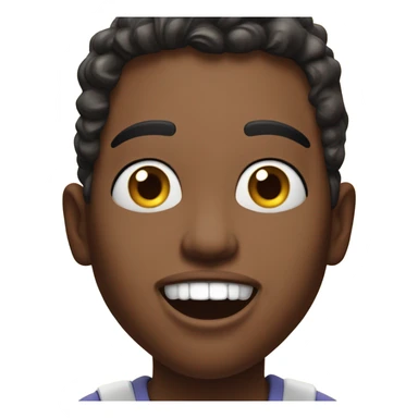 Stuffing face full of food sticker