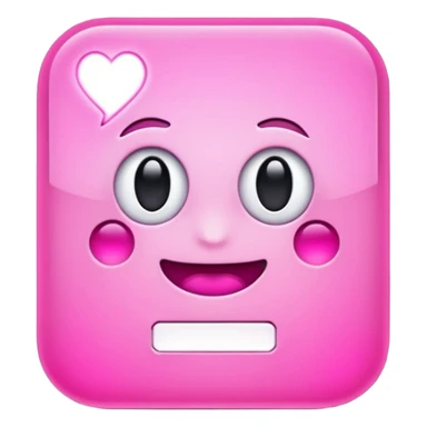 Pink texting
 sticker
