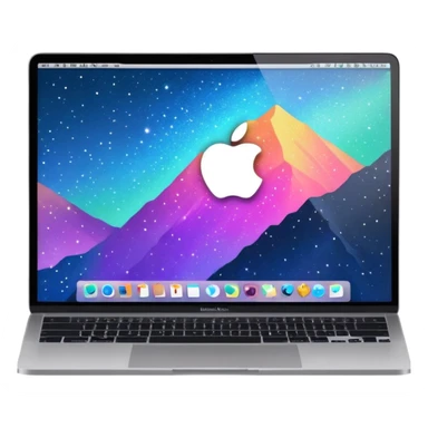 A MacBook screen with Tumblr dashboard open and a glitter cursor, with another slight variation in color. sticker