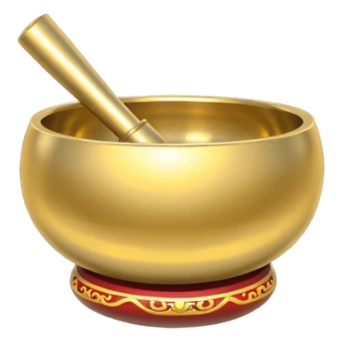 tibetan bowl sticker