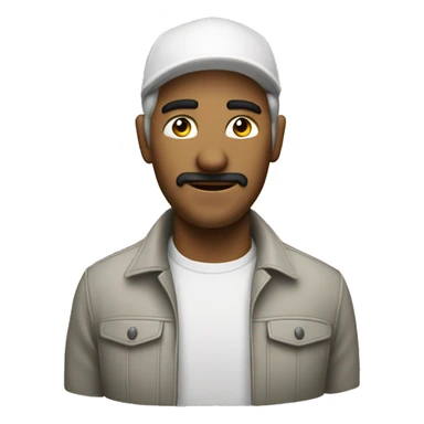 hombre empujando muro  sticker