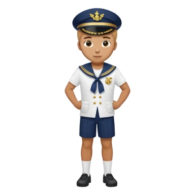 1618 marinero cuerpo entero sticker