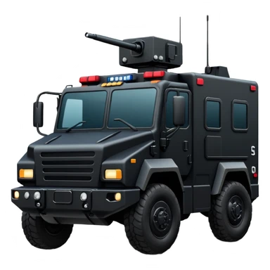 Need a SWAT truck emoji that I can copy and paste sticker