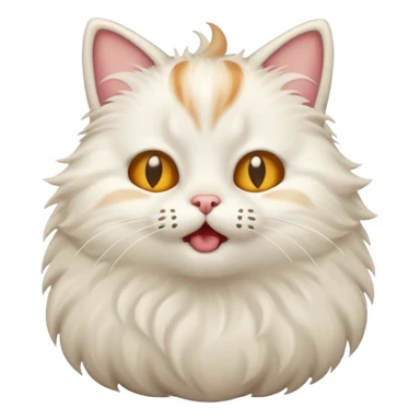 A cat farting sticker