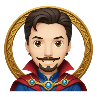 Create a Doctor Strange emoji. sticker