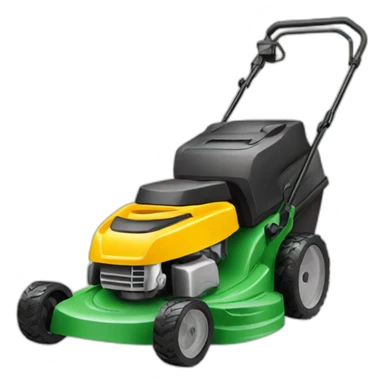 lawn mower sticker