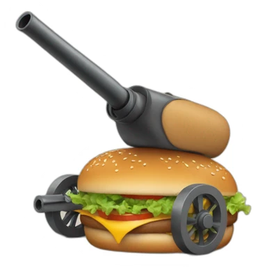 cannon-firing-burger sticker