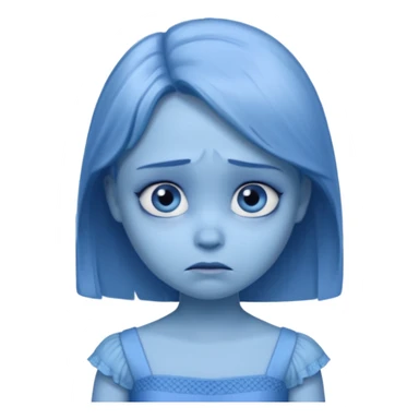 Sadness from the Inside Out movie sticker