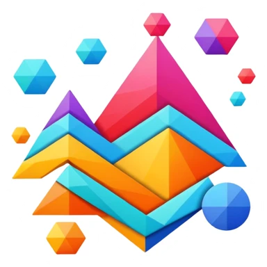 grafica exponencial sticker