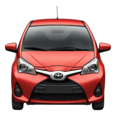 Toyota yaris sticker